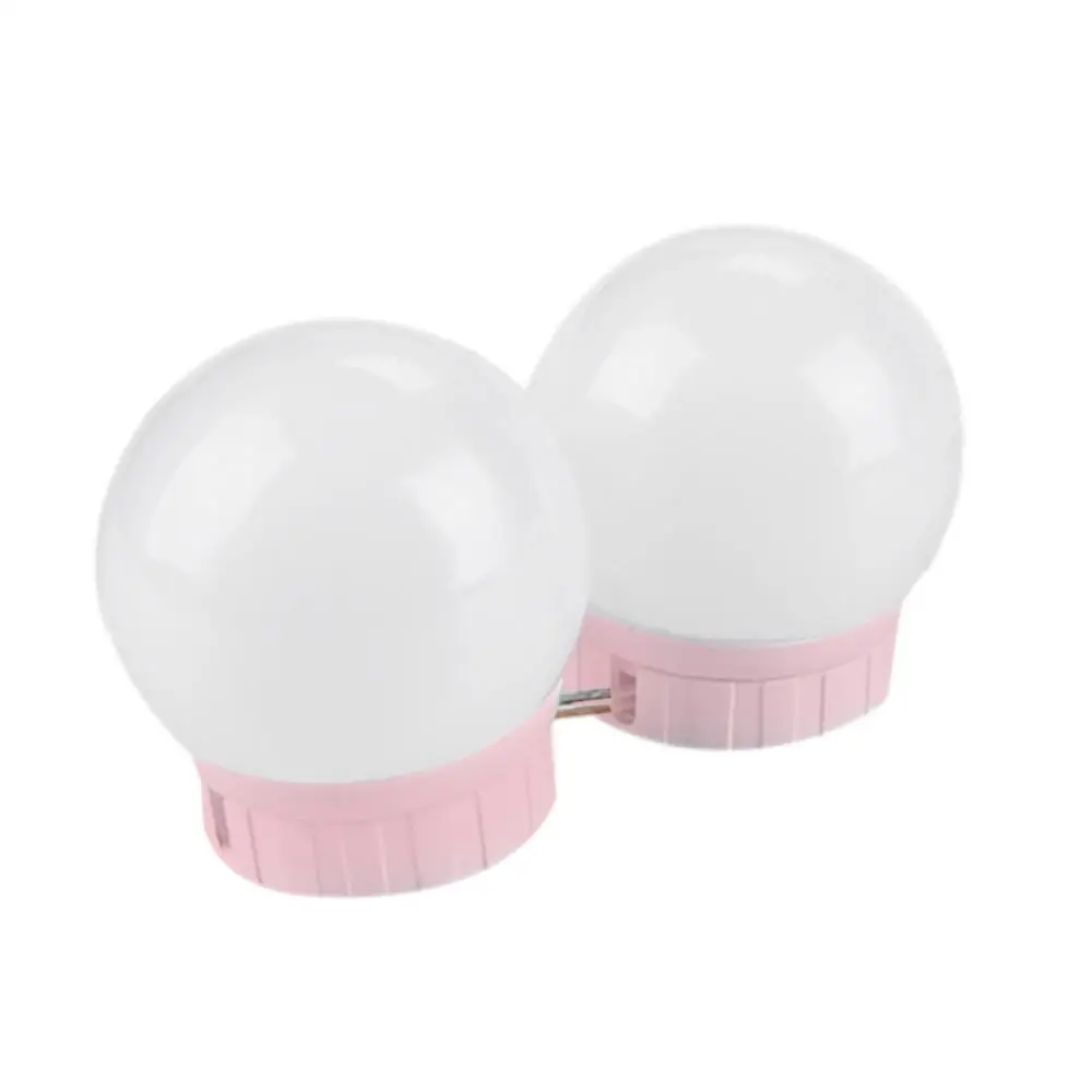 USB LED 5V Makeup Mirror Light Bulb Hollywood Vanity Lights Stepless Dimmable Wall Lamp 2 6 10 14Bulbs Kit for Dressing Table