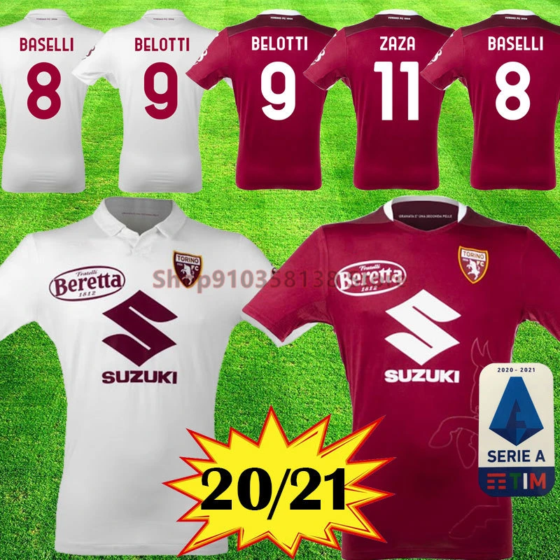 21トリノfc Magliaダ カルチョbelotti Falque Izzoサッカーユニフォームzaza Baselli 21トリノマイヨ デ サッカーシャツトップス Tシャツ Aliexpress