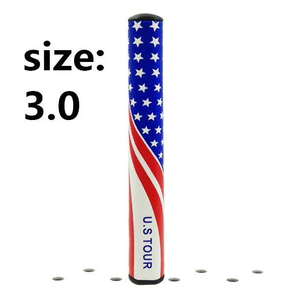 3.0 Новинка Бренд U.S TOUR PU club putter grip 2,0/3,0 клюшки для гольфа - Цвет: 3.0