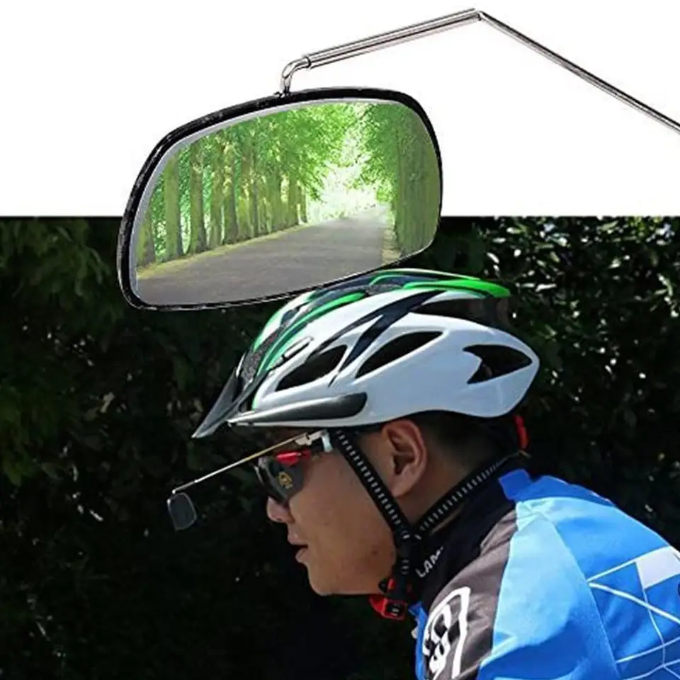 bicycle helmet rear view mirror