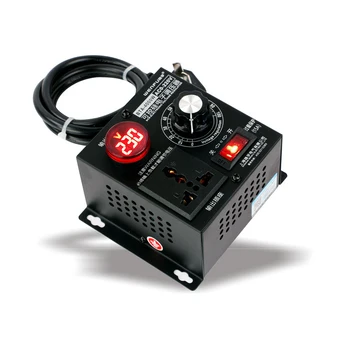 

4000W Digital SCR Electronic Regulator Motor Fan Electric Drill Variable Speed Governor Thermostat