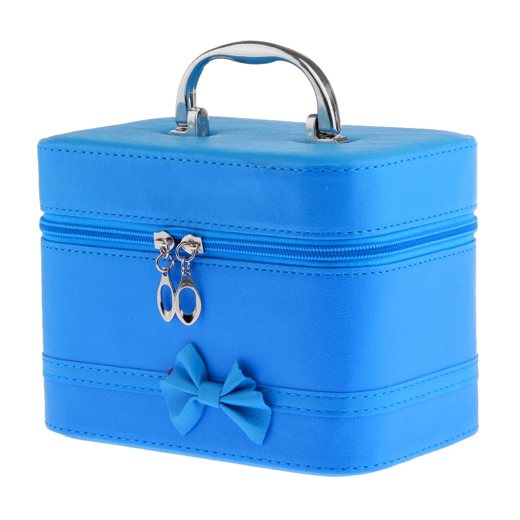 Portable Handbag Zipper Makeup Cosmetic Organizer Storage Case Box Travel Portable Handbag Zipper Makeup Cosmetic Organizer Storage Case Box Travel