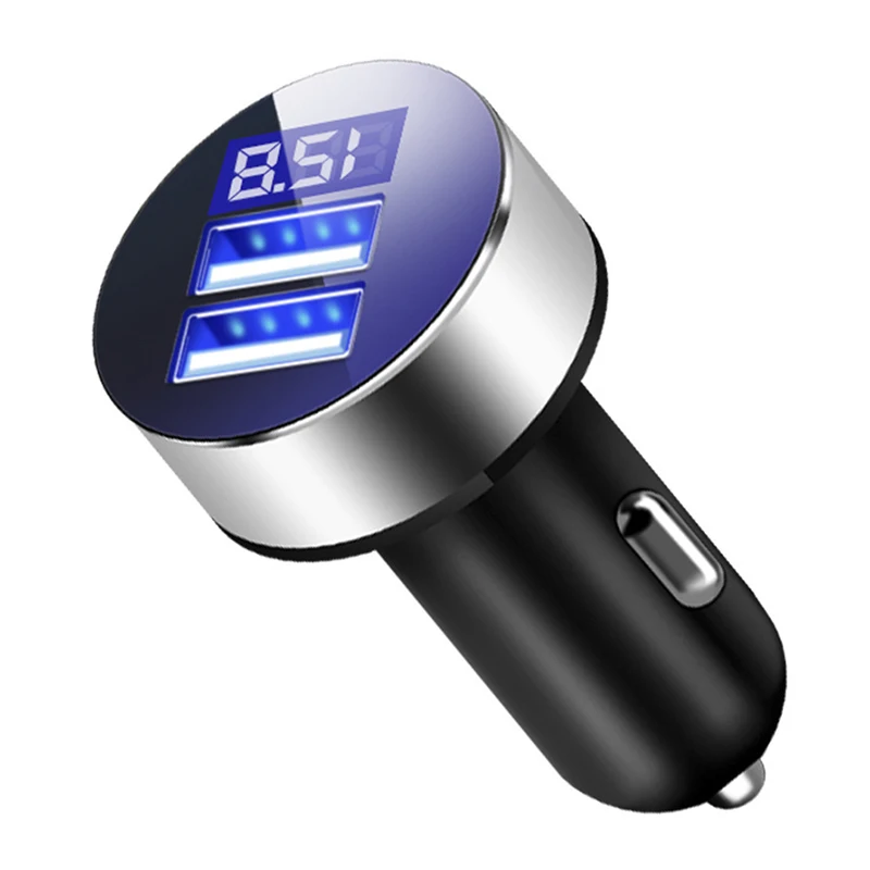 Автомобильное зарядное устройство с двумя USB портами 3 1 А 12 24 В| |