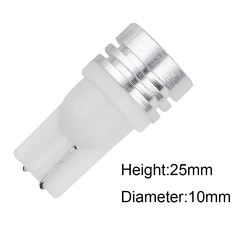 Профессиональный Фотофон 2 x Белый 1-SMD T10 светодиодный интерьерные лампы 12V двери светильник бортовой светильник багажник светильник с длительный