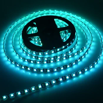 

RGB LED Strip Light SMD 5050 5M Waterproof RGB Tape DC12V Ribbon Diode LED Strips Light Flexible Stripe Lamp IR WIFI Controller
