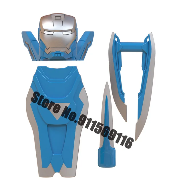 Superhero Iron Man Mark Building Blocks Bricks Tony Stark War Machine Ultron Action Figures Kids Toys Christmas Gifts H-WM735