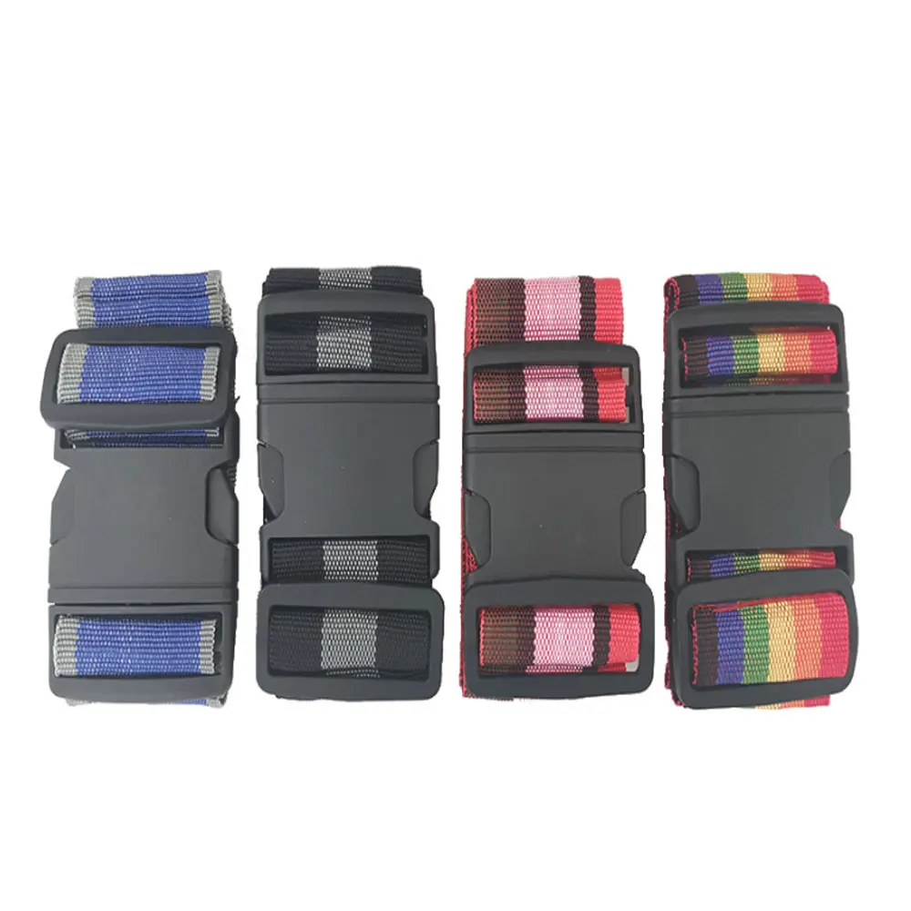 

Luggage Strap One Word Belt Packing Adjustable Travel Suitcase Nylon Buckle Strap Baggage Belts Straps