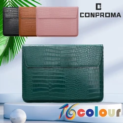 Étui en cuir PU pour ordinateur portable, housse Matebook pour Lenovo Air Pro 11 13.3 15 pouces Dell Xiaomi 