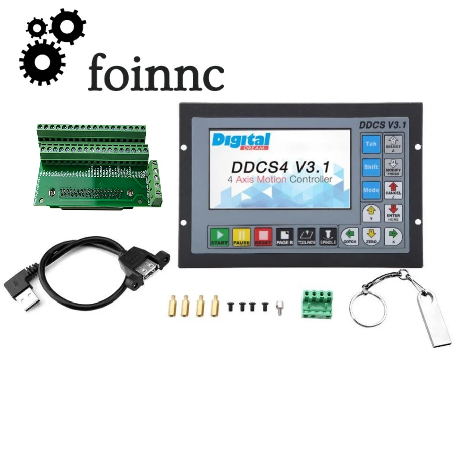 Автономная система управления движением DDCSV3.1 CNC контроллер движения двигателя