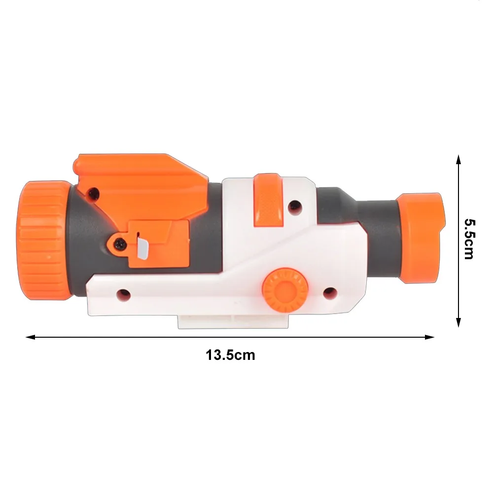 Toy Gun Modified Decorations for Nerf N-strike Elite Series Muffler Tail Stock Flashlight Universal Toy Gun Accessories (8)