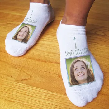 

custom photo funny socks for him brighday socks personalized printed names groom souvenir gifts Novelty socks boyfriend gifts