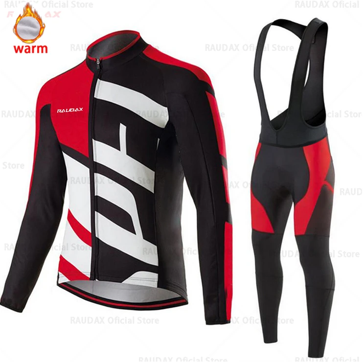 

2019 Winter Cycling Clothing Pro Team SPECIALIZEDING Men's Fleece Bike Uniform MTB Cycling Bib Pants Set Ropa Ciclismo Triathlon