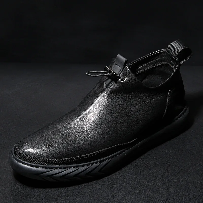 Designer Shoes Men Chelsea Boots Men Cowboy Boots Mens Leather Ankle Boots Men Casual Shoes Designer Shoes Winter Snow Boots
