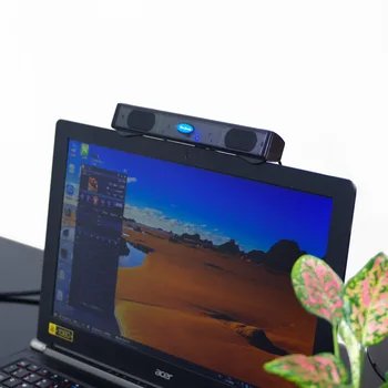 

USB Powered Laptop/Comptuer Stereo Speaker, Portable Mini Sound Bar for Windows PC, Desktop Computer with Holder