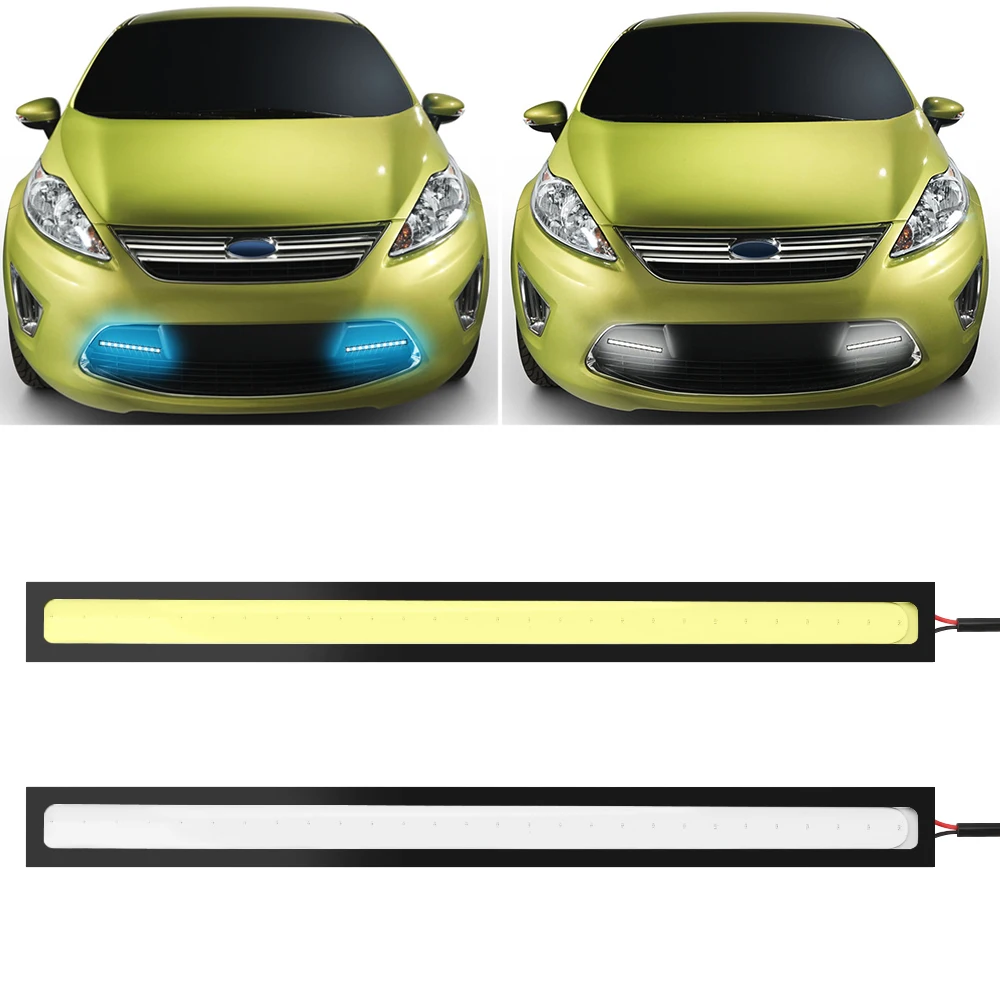 Автомобильные дневные ходовые огни COB внешние фонари для BMW Mini Cooper One s Clubman R55 R56 R57