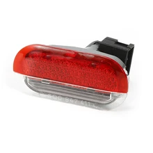 1 шт. Автомобильный Дверной светильник, предупреждающий светильник, красный, белый для 1998-2005 VW Beetle Golf Jetta Polo, Автомобильный светодиодный светильник, аксессуары для автомобиля