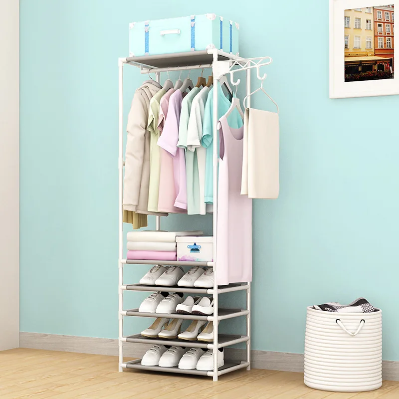 

New Style Multi-functional Hallstand Fashion Multilayer Clothes Rack Rotating Coat Hanger Storage Organizing Reinforced Floor Be