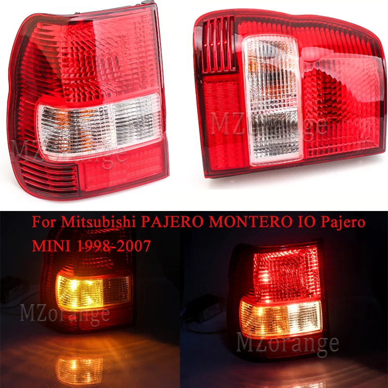 Для Mitsubishi Pajero Montero IO Pajero MINI 1998-2007 задний фонарь поворотник задние фонари в сборе бампер задний стоп