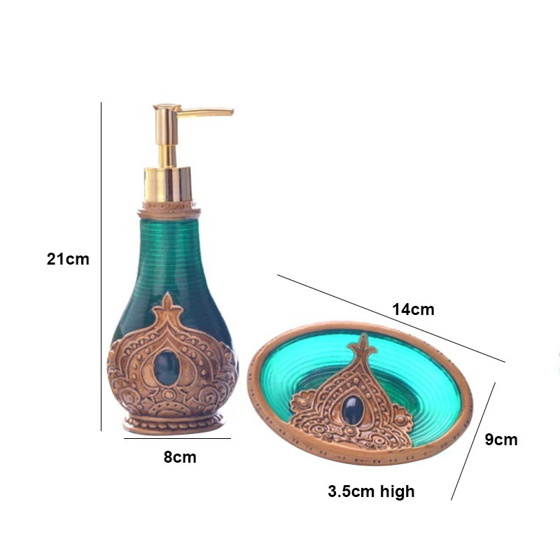 Креативная Европейская мыльная бутылка для мытья жидкого мыла, мыльница, два набора для ванной, гель для душа, для хранения, настольные декоративные украшения