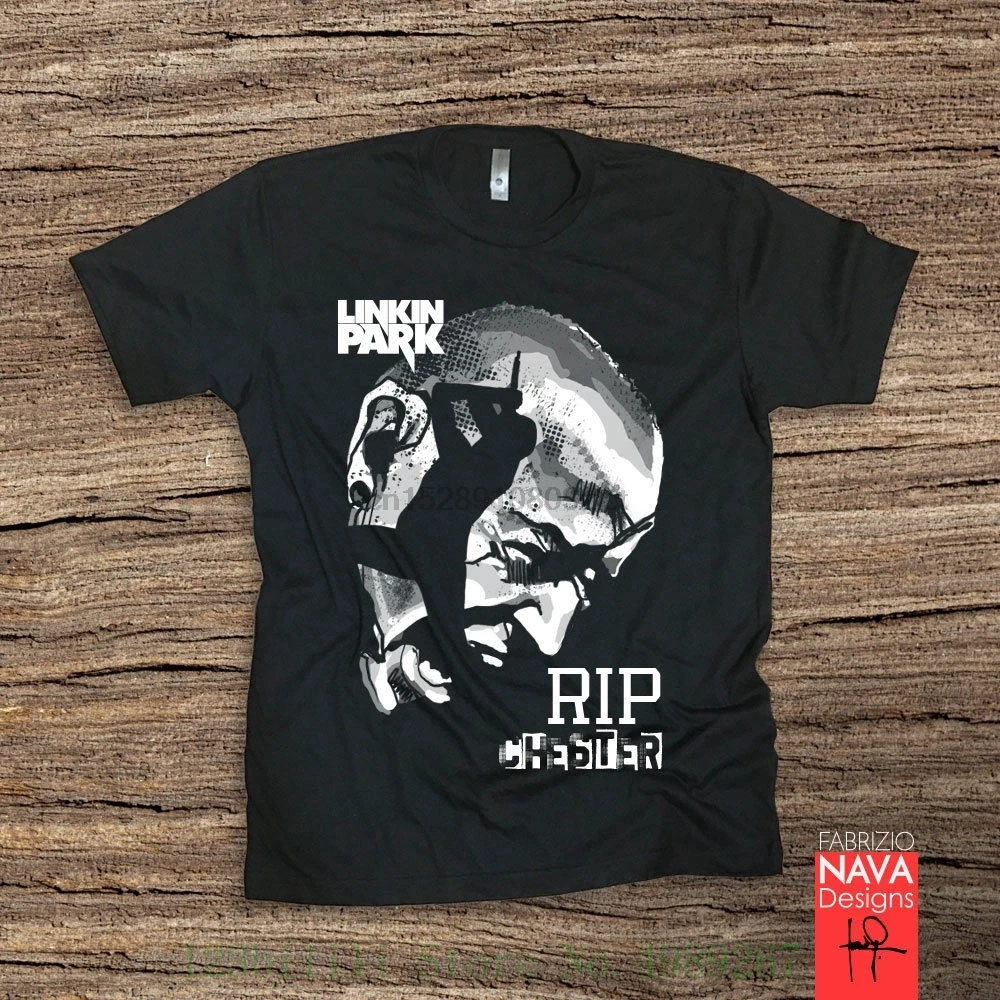 Честер Беннингтон дань футболка вдохновение уход за кожей лица арт-связывающий