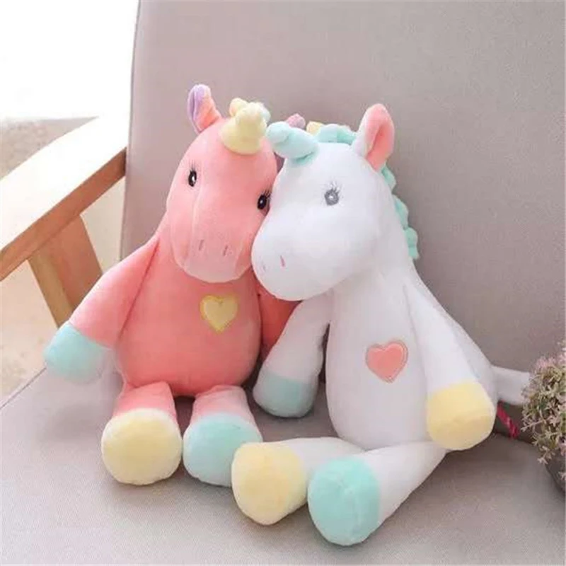 New Cute Plush unicorn owl toy child comfort sleeping pillow doll animal soft stuffed plush toy birthday gift for girls gift M98