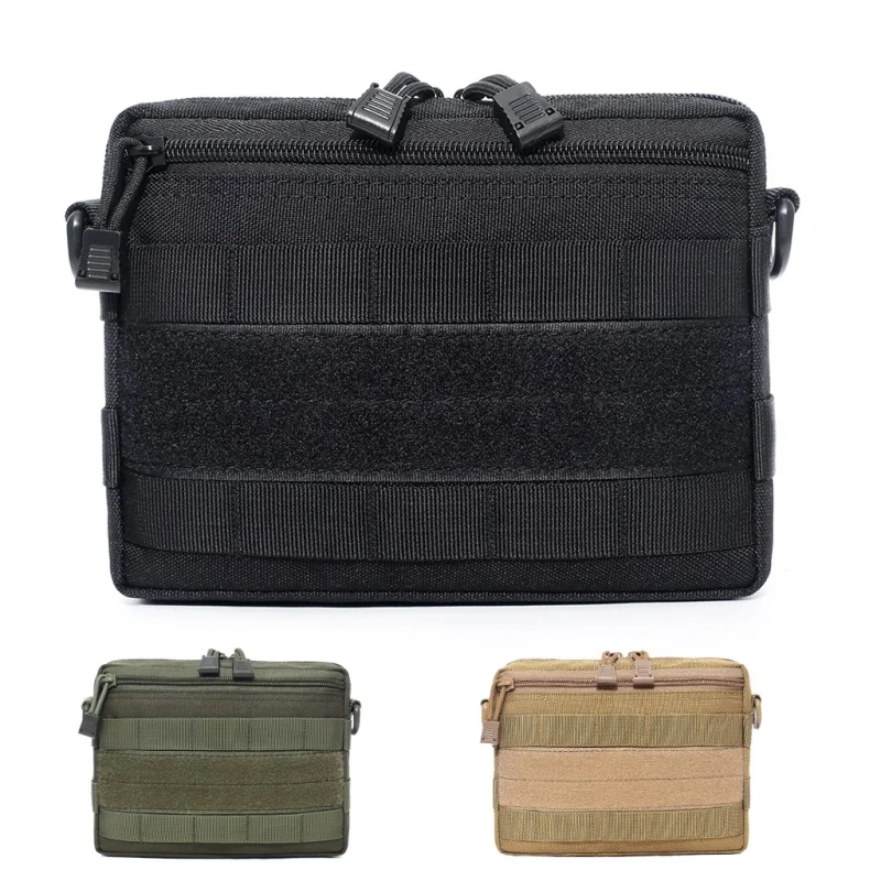 Открытый 1000D нейлон EDC сумка Военная Molle охотничий инструмент поясная тактическая медицинская аптечка