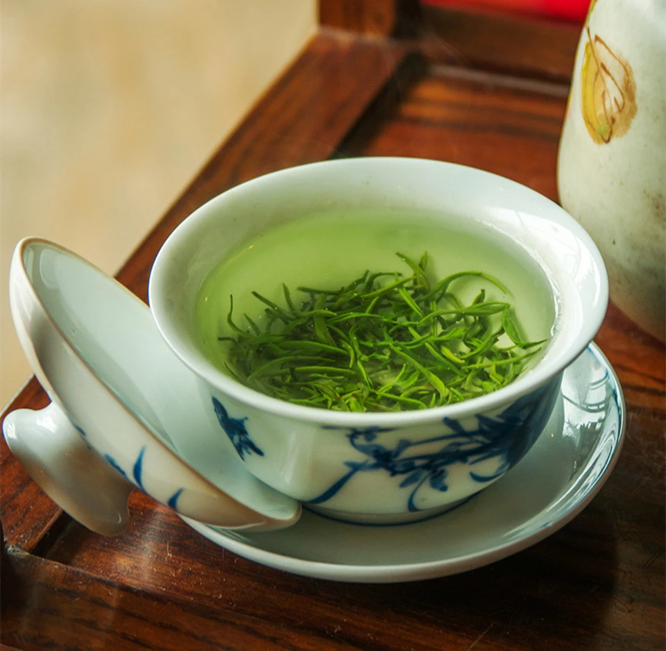 

2020 Spring 6A China Green Tea Real Organic New Early Spring Tea for Weight Loss Tea Green Food Health Care Gift Pack