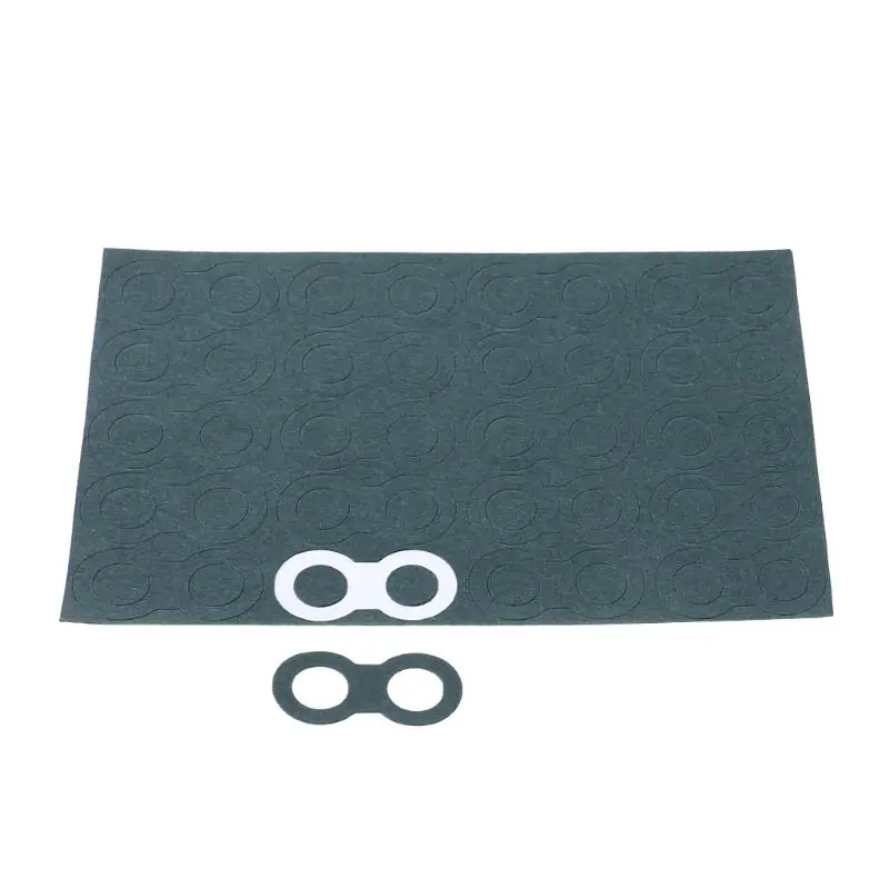 

100Pcs 18650 Battery Anode Hollow Insulation Pad Pointed Barley Paper Gasket AXYF