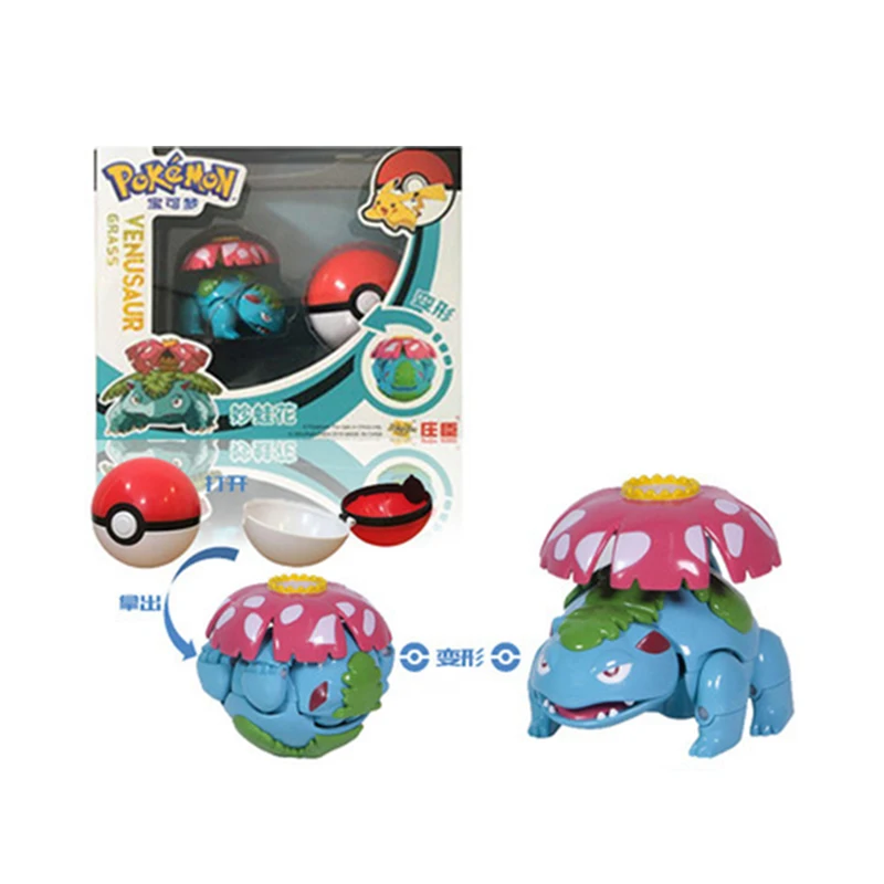 Takara Tomy Pokemon Figures - Pikachu, Charizard, Mewtwo, Squirtle Anime Toys for Kids - Perfect Christmas Gift image 5