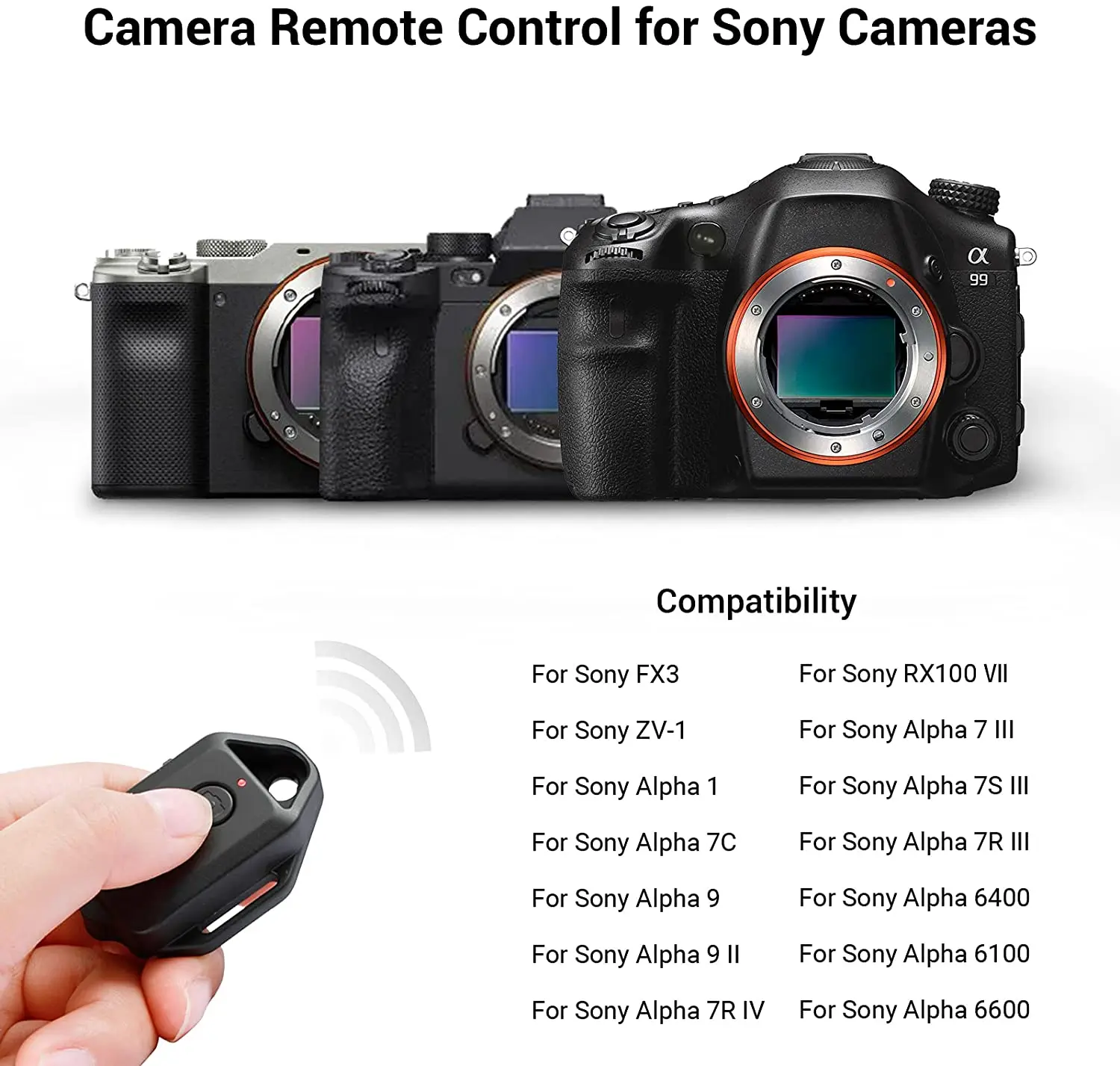 SmallRig Wireless Remote Control for Sony Cameras 2924