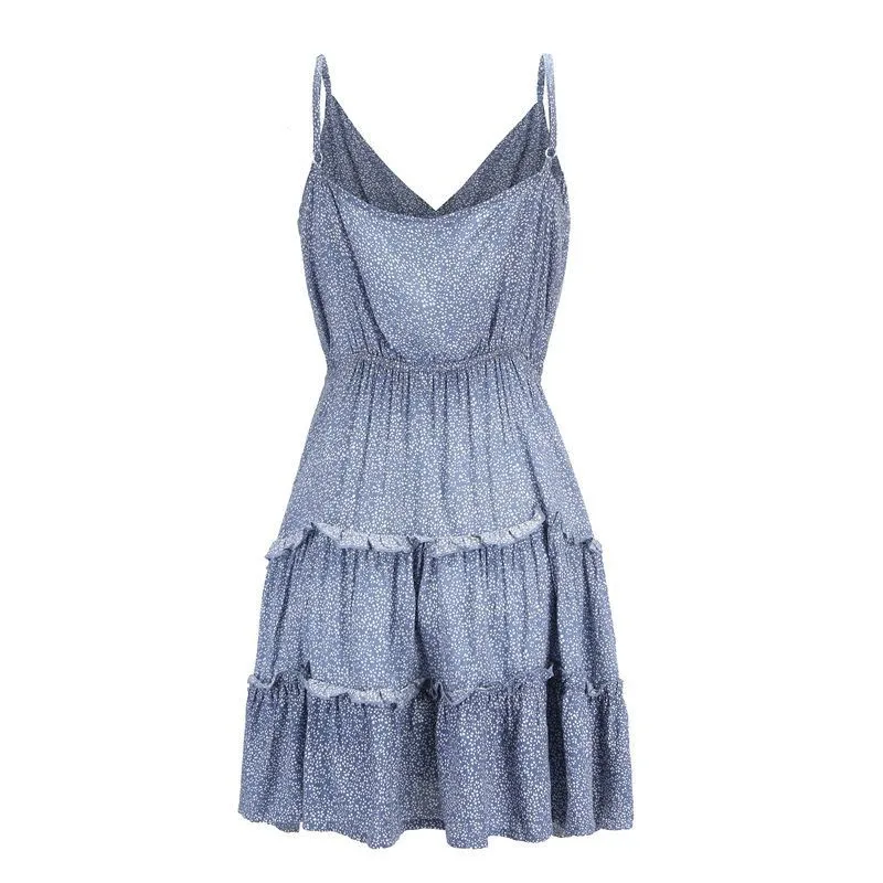 sleeveless print mini dress02