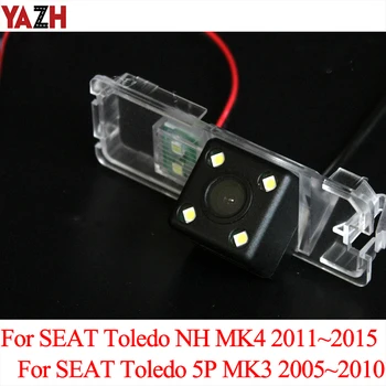 

YAZH For SEAT Toledo 5P NH MK3 MK4 2005~2015 HD CCD 170 degree Rear View Camera Car Reverse Backup Waterproof Rearview Parking