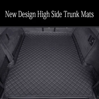 

Custom fit car trunk mats for Ford Fiesta Mk7 6D waterproof all weather heavy duty car-styling carpet rugs floor liners (2008-