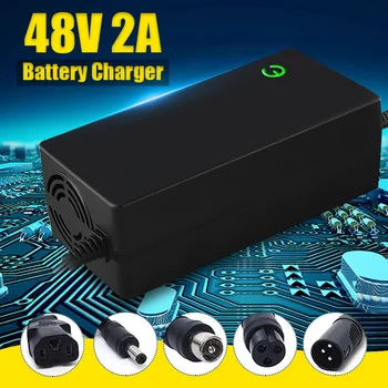 

48V 2A Lithium Battery Charger Input AC100-240V Lithium Li-ion Battery Charger For Electric Bike Scooter Charging Equipment