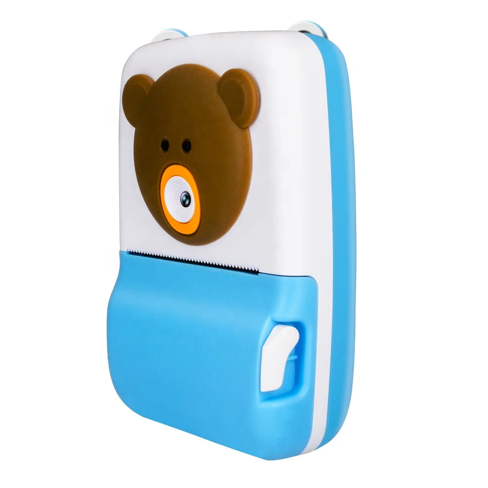 Мини фотопринтер цифровая полиридная детская игрушка фотография на открытом