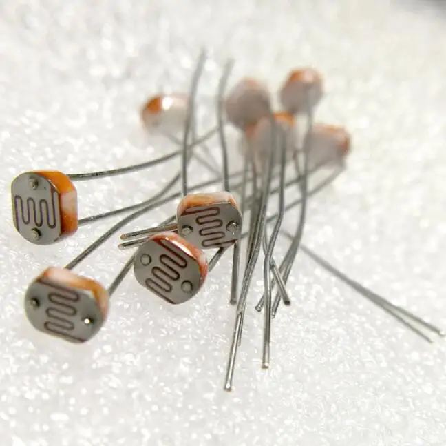 1000pcs/bag 7mm CDS light sensor LDR Photoresistance MJ7516 MJ7517 MJ7528 MJ7537 MJ7539