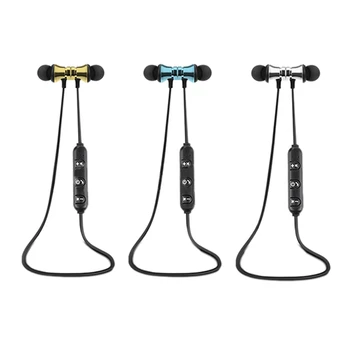 

netic Music Bluetooth Earphone Xt11 Sport Running Wireless Bluetooth Headset With Mic For Iphone 8 X 7 Xiaomi