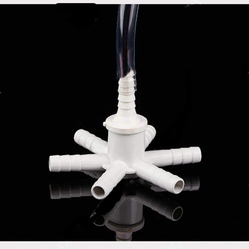 Manguera de bomba de oxígeno, conector de PVC de 10 mm y 12 mm, torre nanomicroporosa