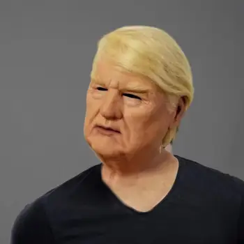 

Halloween Old Man Latex Mask Full Head Simulation Human Face Cover Funy Headgear Shield Cosplay Costume Dress Party Prop