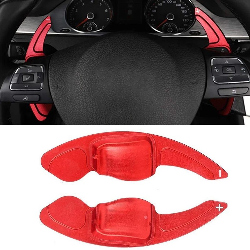 Paddle Shifter Extension Aluminum Metal Steering Wheel Extensions For-VW Tiguan R20 |
