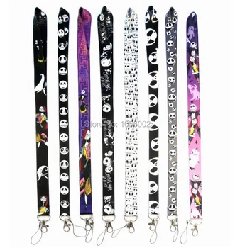

Cartoon Ghost Funny Sun Lanyard For Keychain ID Card Pass Phone Badge Holder Hang Rope Lariat Ribbon Lanyard Key Holder