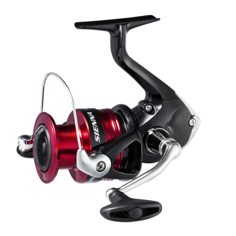 SHIMANO SIENNA спиннинговая Рыболовная катушка морская вода/Пресноводная 1000FG 2000FG 2500FG 3000FG катушка спиннинга carretilha de pesca - Цвет: Красный