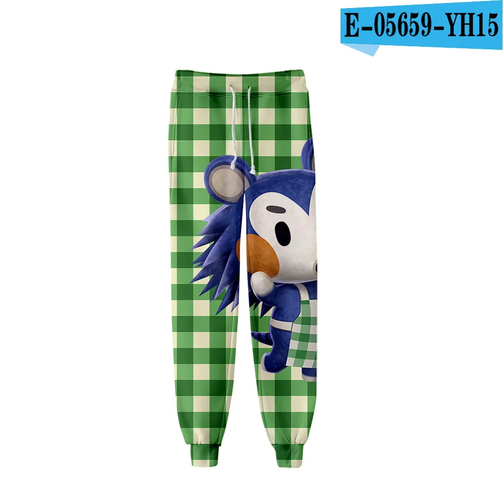 2020 Unisex Anime Animal Crossing Sweat Pants 3D Joggers Pants Trousers Men/Women Clothing Hip Hop Pantalon Homme Sweatpants mens active wear pants Sweatpants