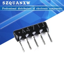50PCS DIP exclusion 5pin 10K ohm 5 PINS A103J 10KR Network Resistor array A05-103J