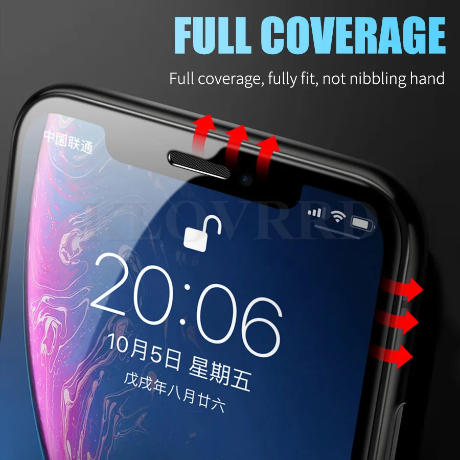 Мягкая Керамическая пленка для iPhone 11 Pro X XR XS Max с полным клеем 8 7 Plus защита экрана