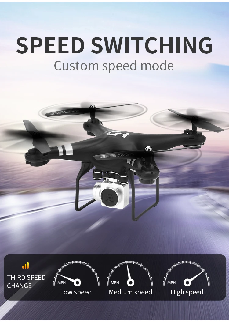 Gps FOLLOW ME wifi FPV Квадрокоптер с 1080P HD широкоугольной камерой складной прочный Радиоуправляемый Дрон sh5