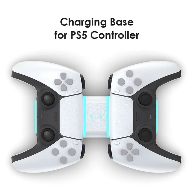 Estação de carregamento para controle PS5, OIVO Playstation 5 base de  carregamento com interruptor de toque atualizado de substituição para  estação de carregamento de dois sentidos, suporte para carregador remoto PS5  duplo