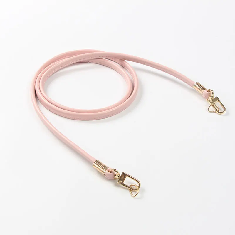 Candy Color Crossbody Small Carry Strap Soft Handbag Handle Bag Accessories PU Strap Sholder Bag Belts Leather Thin Crossbody