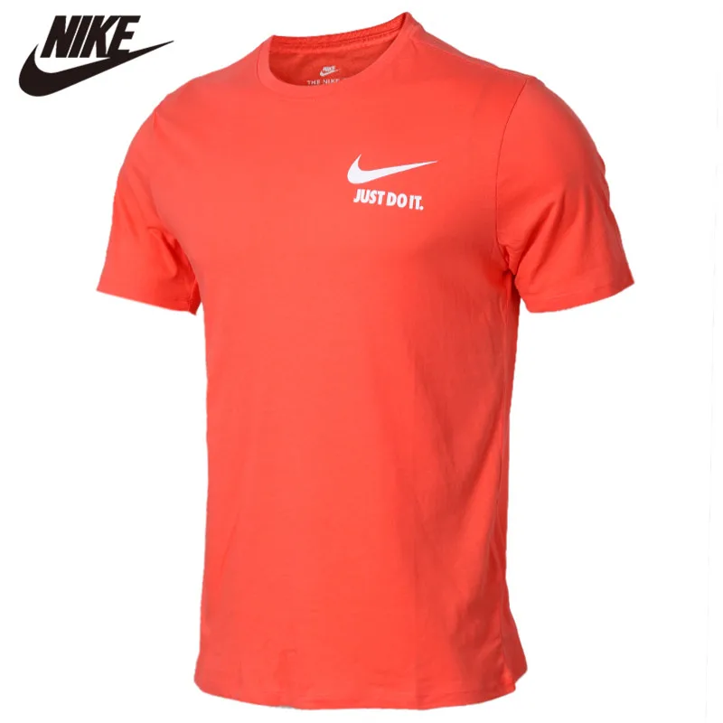 Оригинальная продукция Nike спортивная футболка с круглым вырезом рубашки с коротким рукавом белый логотип