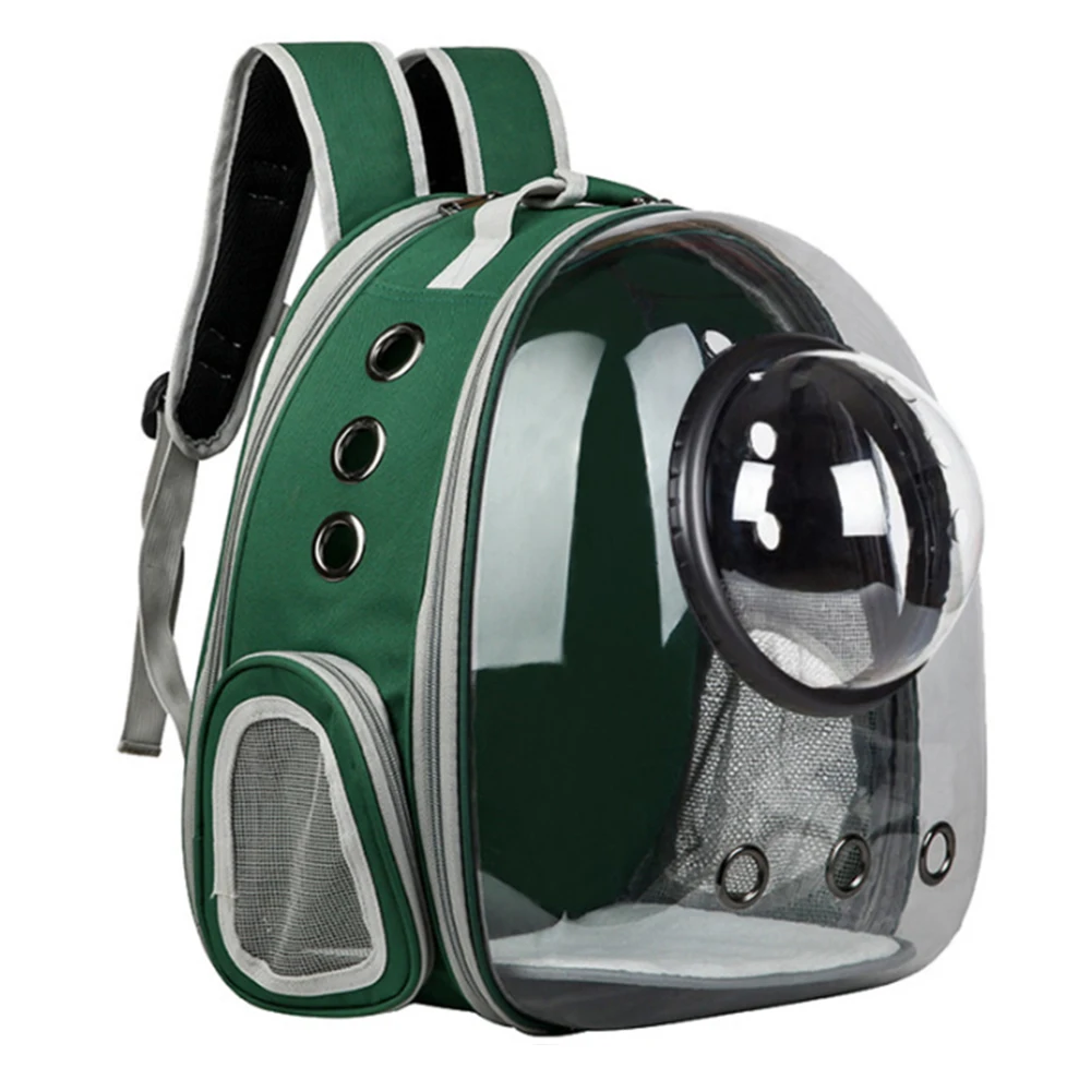 

Outdoor Travel Cat Bag Transparent Space Backpack Extensible Breathable Pet Carrier Bag Portable Pet Backpack